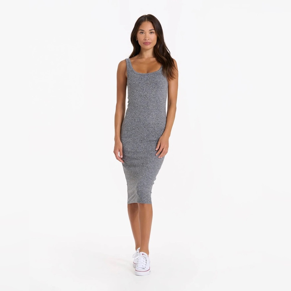 NWT Vuori Halo Essential Dress Heather Grey Size S